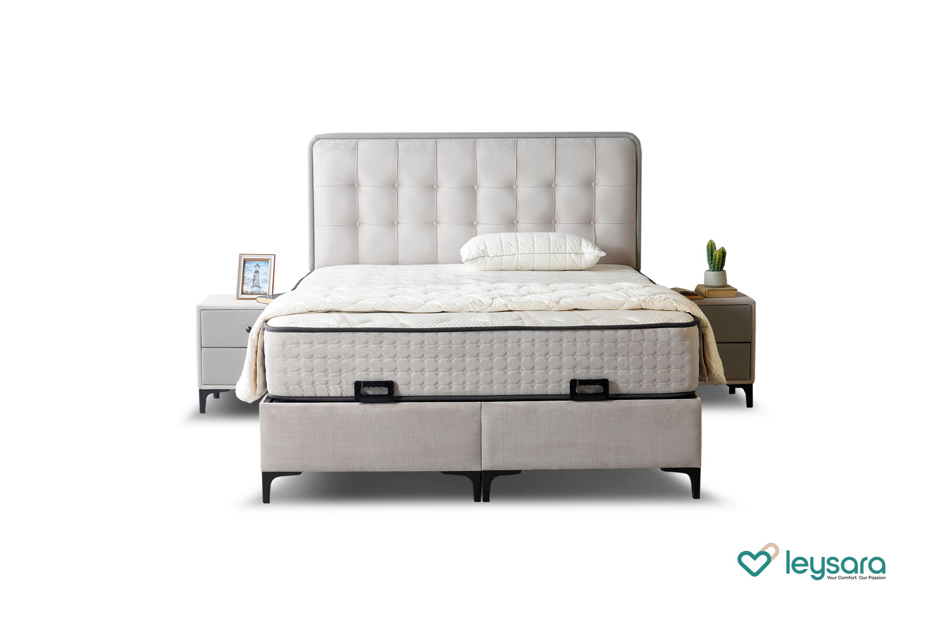 Arctis – Compleet bed met verkoelend matras en luxe uitstraling