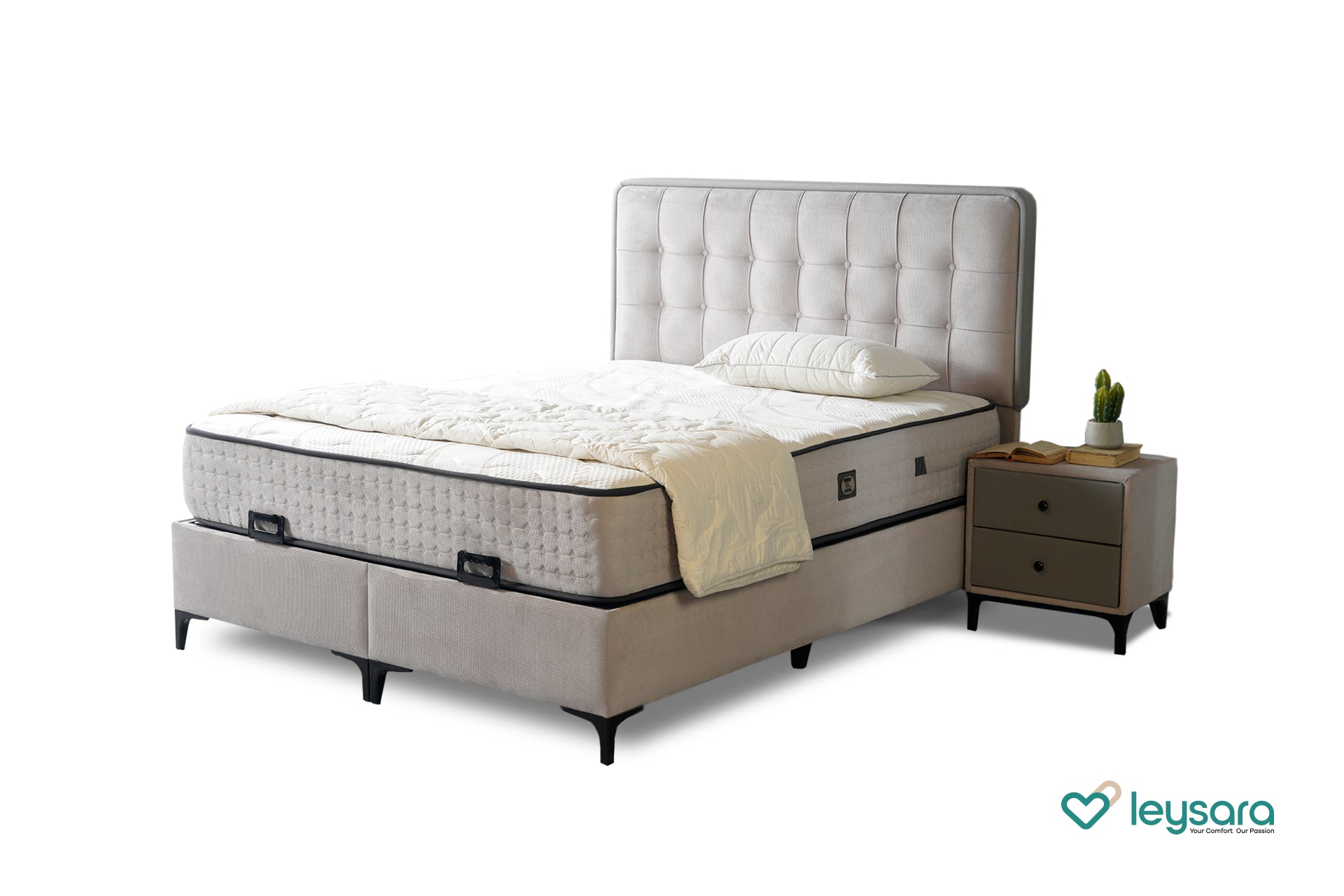 Arctis – Compleet bed met verkoelend matras en luxe uitstraling